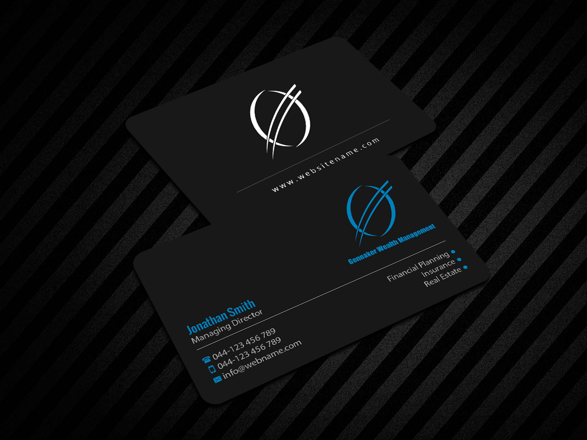 Business Card Design by Creations Box 2015 for Gennaker Capital LLC | Design #18940779