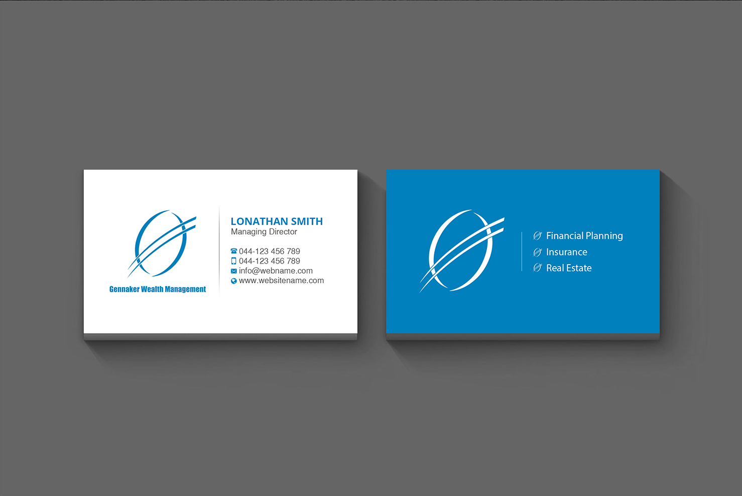 Business Card Design by Creations Box 2015 for Gennaker Capital LLC | Design #18940780