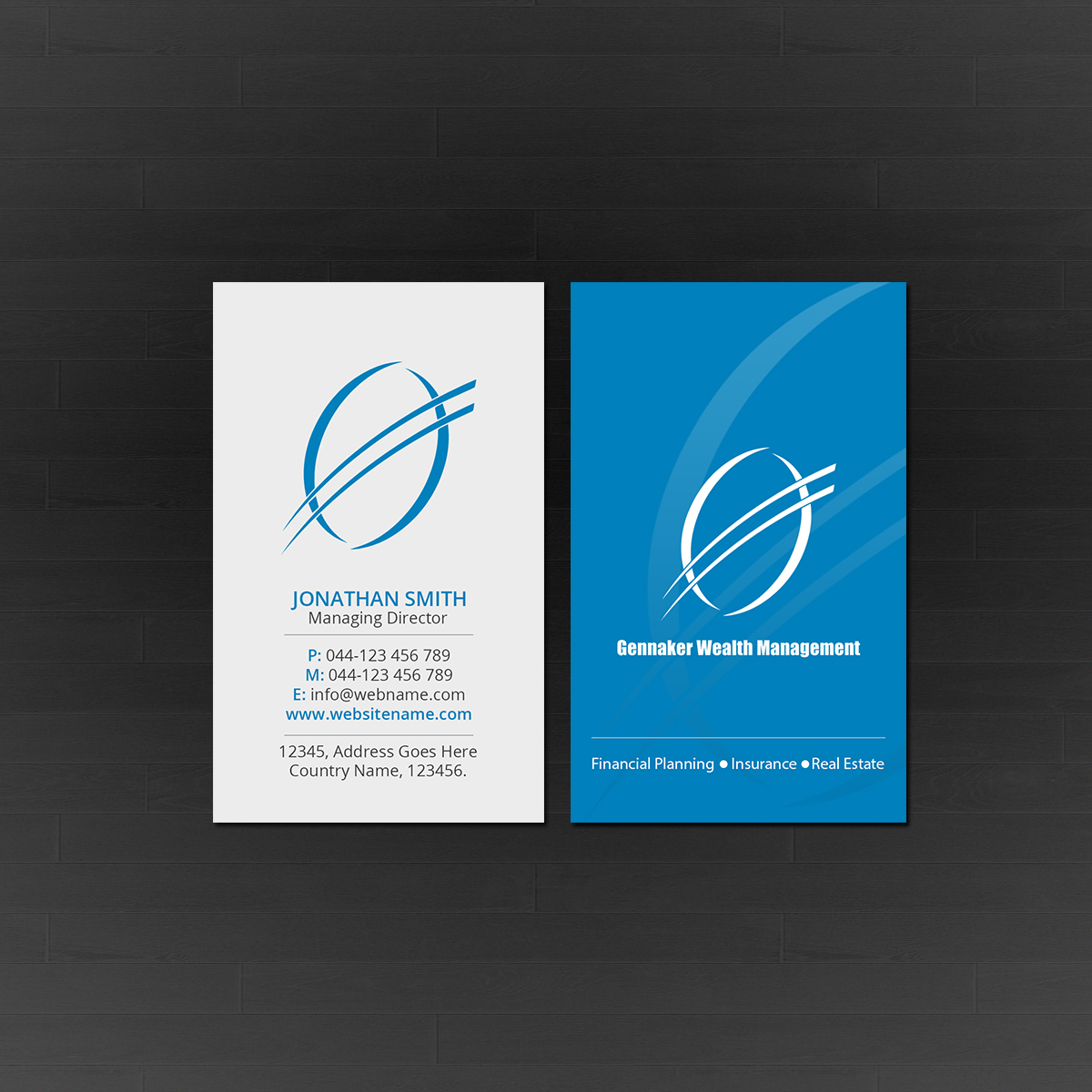 Business Card Design by Creations Box 2015 for Gennaker Capital LLC | Design #18940801
