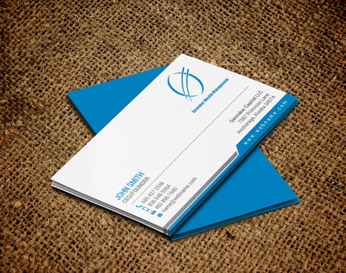 Business Card Design by chandrayaan.creative for Gennaker Capital LLC | Design #18937959