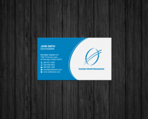 Business Card Design by chandrayaan.creative for Gennaker Capital LLC | Design: #18937960
