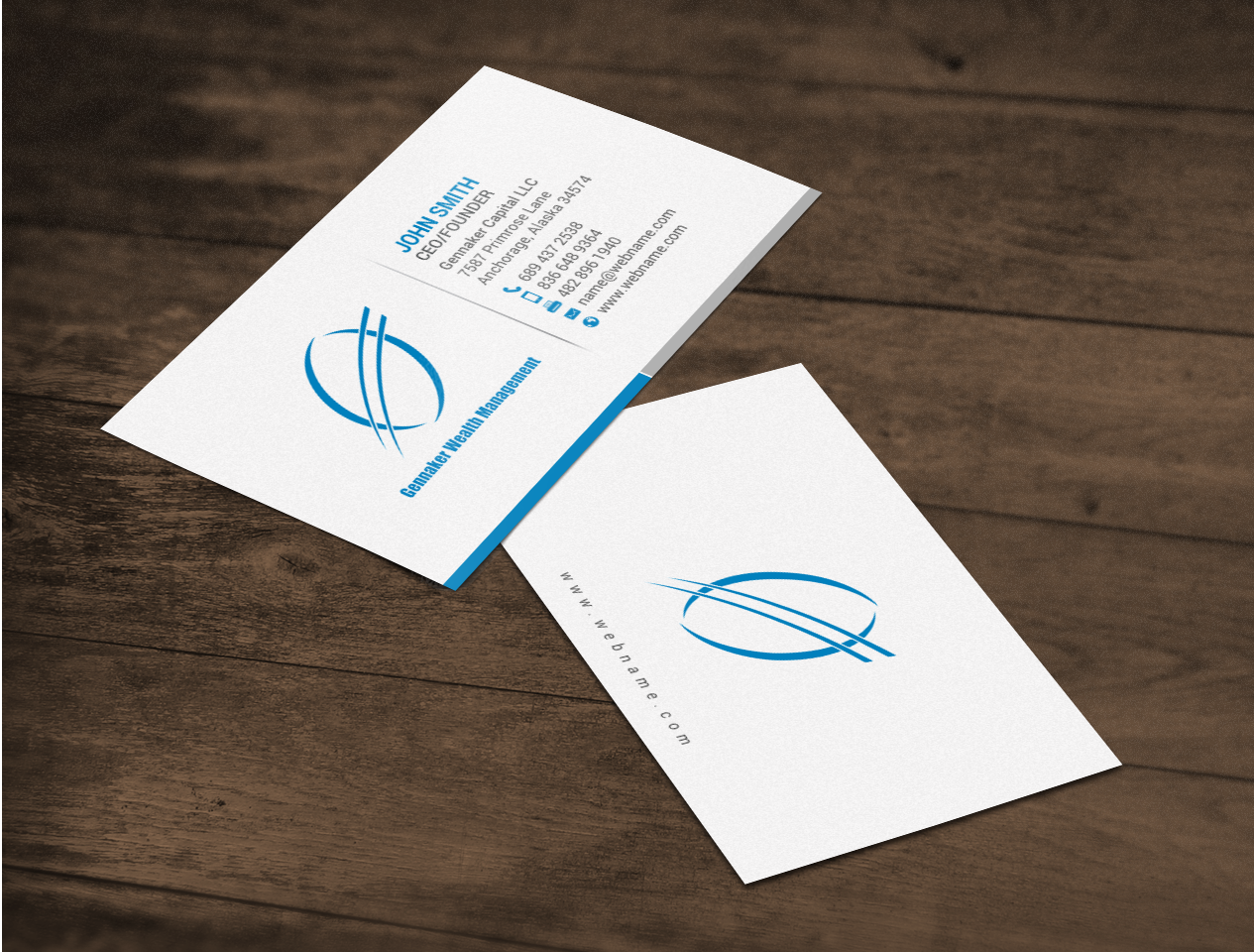 Business Card Design by chandrayaan.creative for Gennaker Capital LLC | Design #18938873