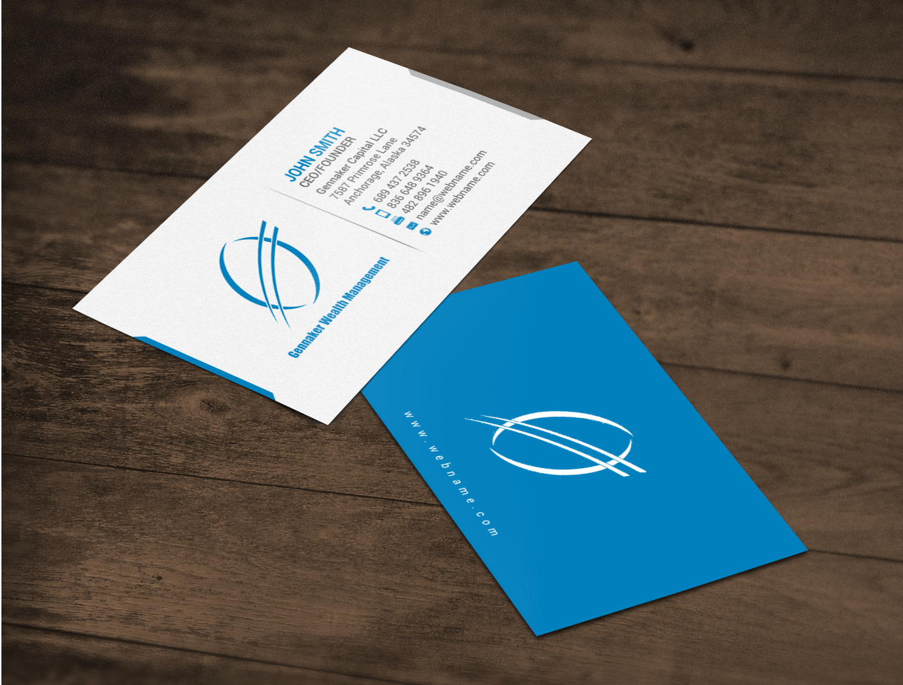 Business Card Design by chandrayaan.creative for Gennaker Capital LLC | Design #18938879