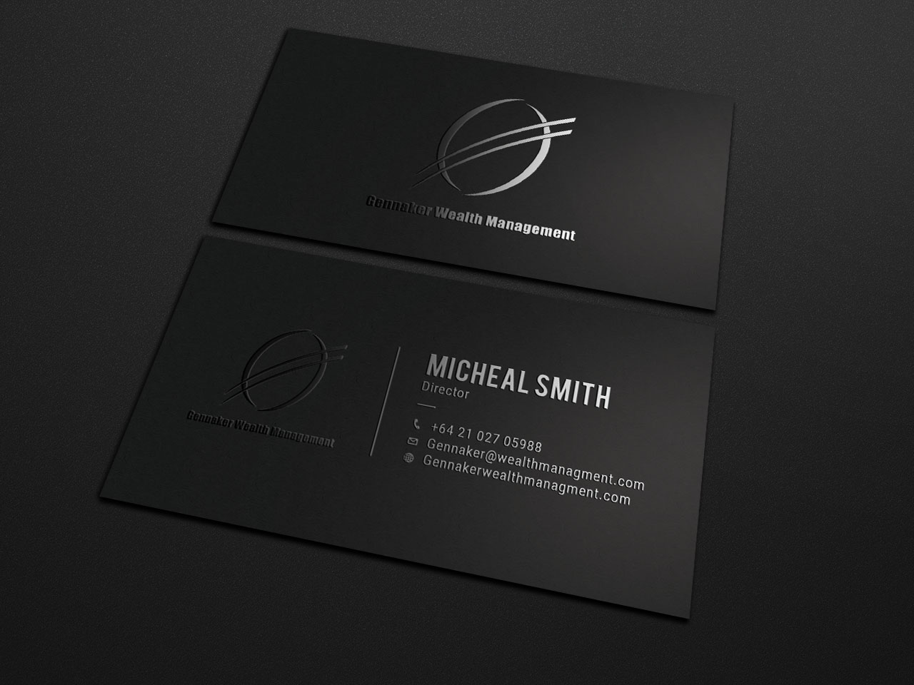 Business Card Design by Tripti Ranjan Gain for Gennaker Capital LLC | Design #18936839