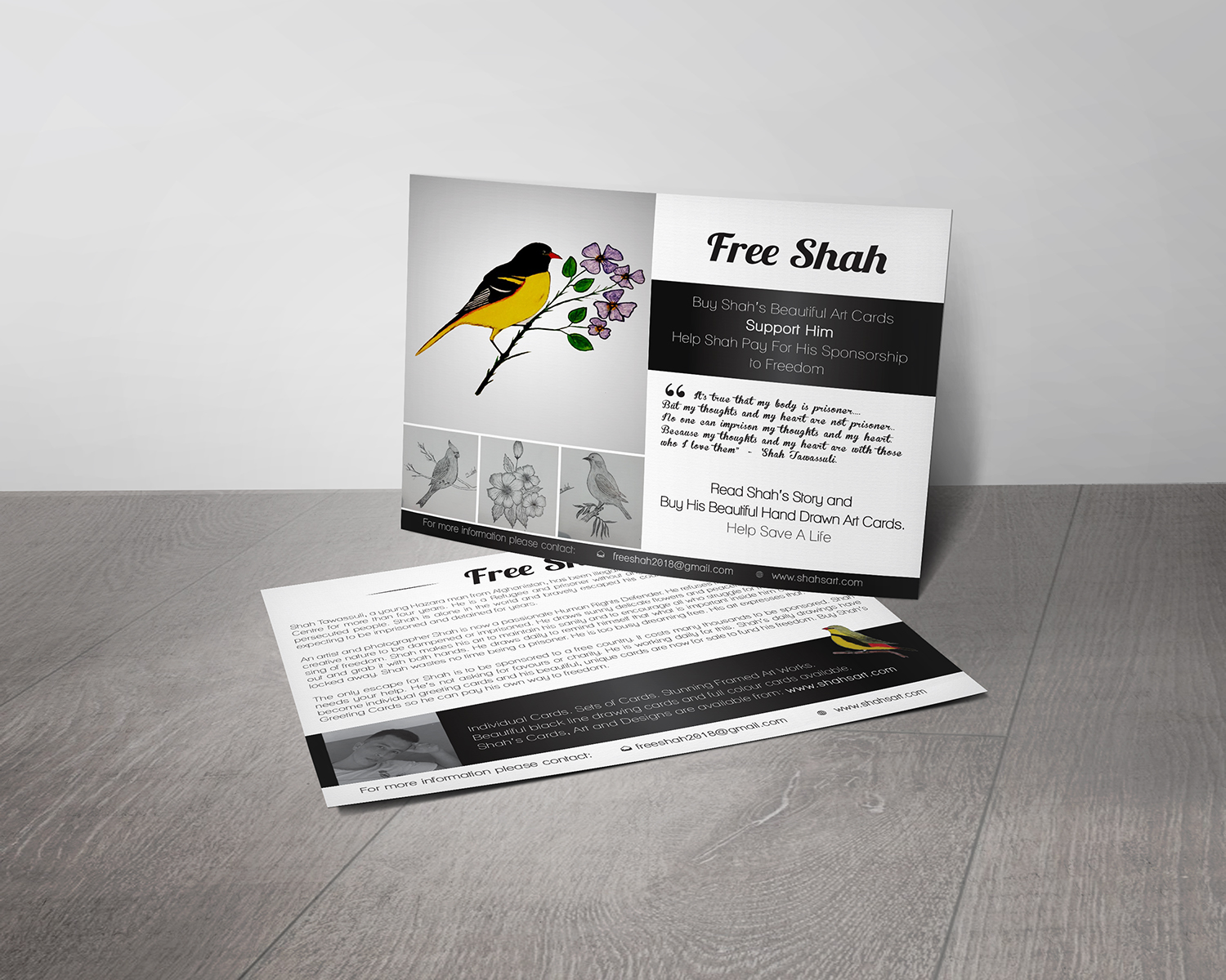 Postcard Design by alex989 for this project | Design #18943978