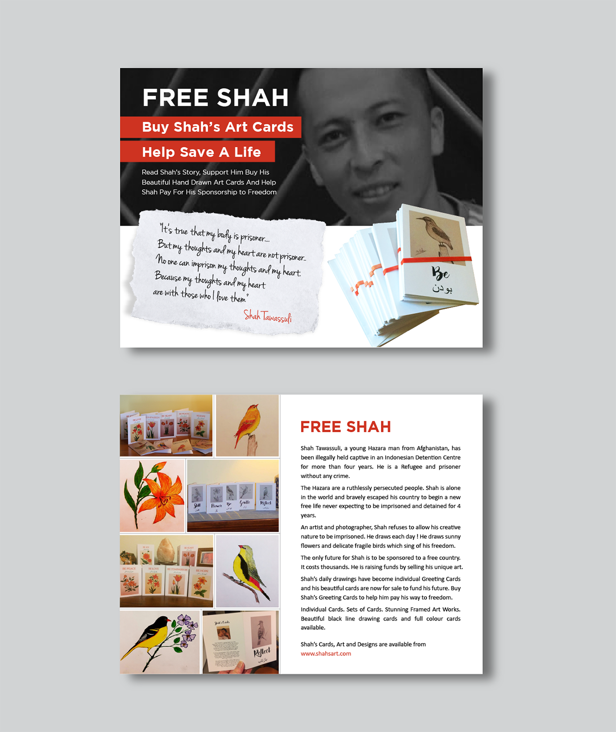 Postcard Design by Alexandar for this project | Design #18944480