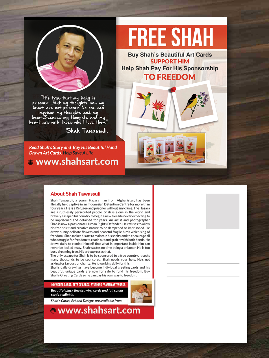 Postcard Design by innovative earth for this project | Design #18942699