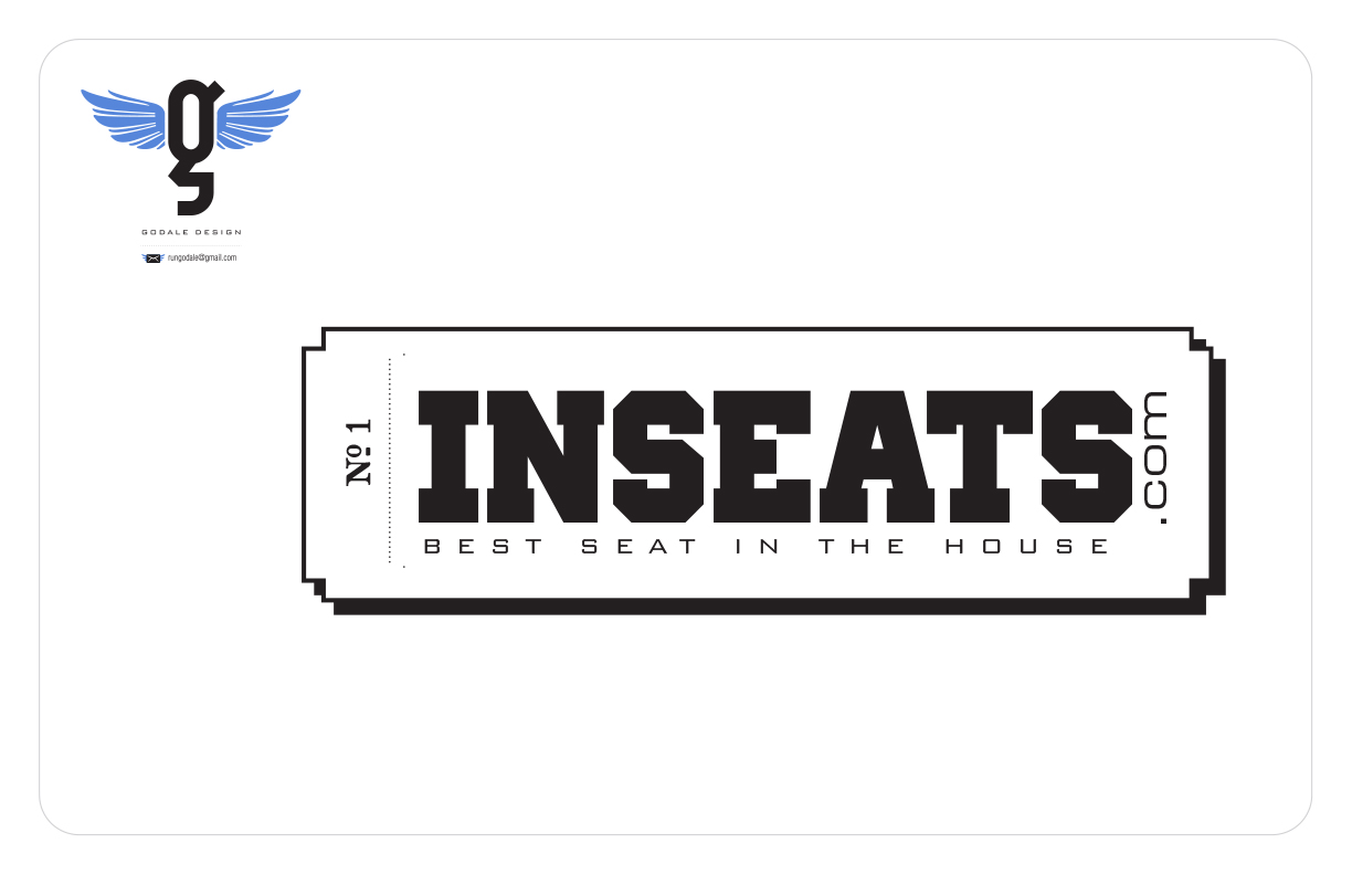 Logo Design by rungodale for InSeats.com | Design #2868536