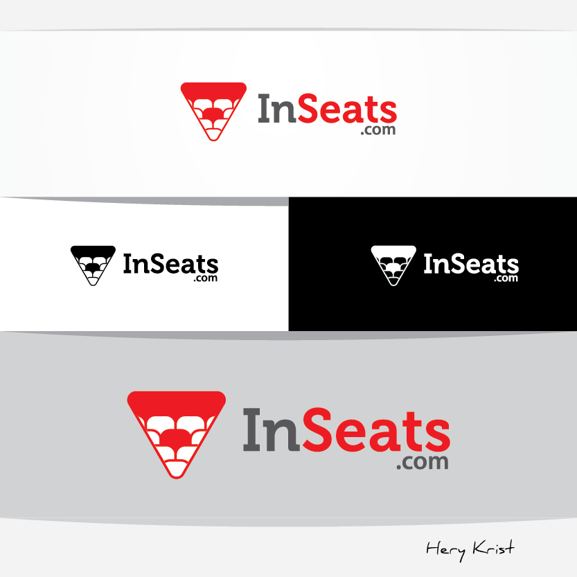 Logo Design by hery_krist for InSeats.com | Design #2860926