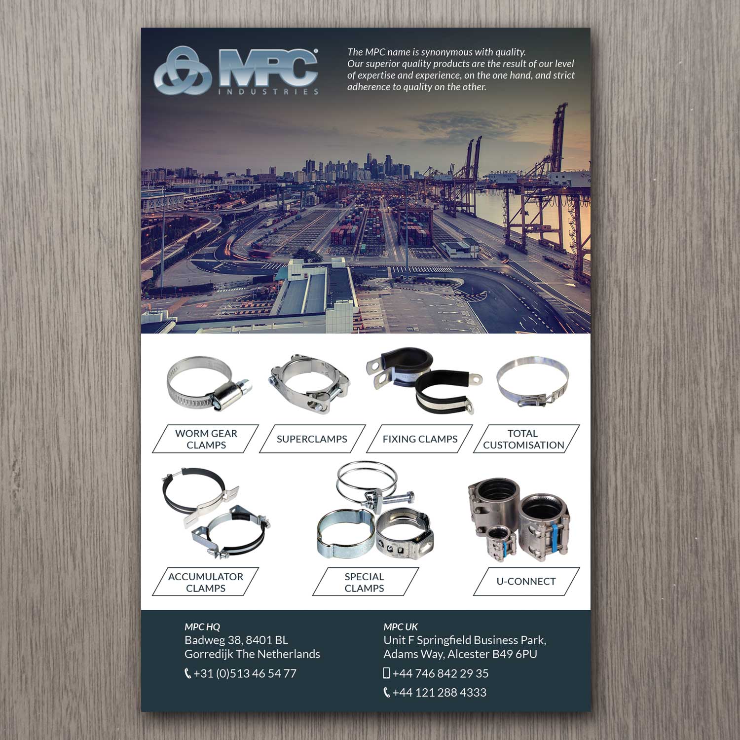 Advertisement Design by - SWING - for MPC Industries BV | Design #18951746
