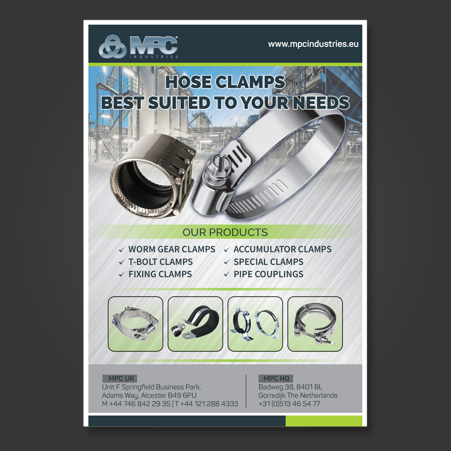 Advertisement Design by paulkanjosh for MPC Industries BV | Design #18951691