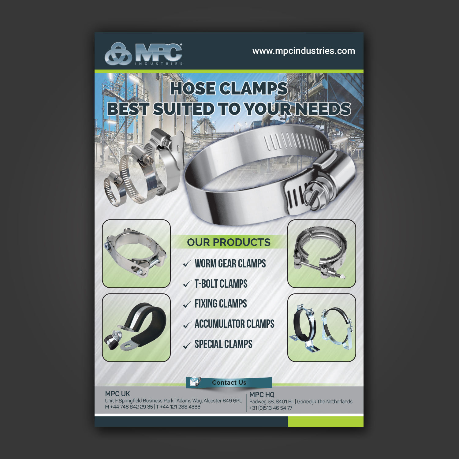 Diseño Publicitario por paulkanjosh para MPC Industries BV | Diseño #18960056