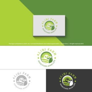Alibi Farm | Logo Design by Riv.