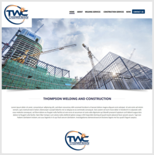 Website for Thompson Welding & Construction Ltd | Diseño Wordpress por -Marc-