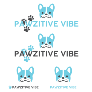 Logo Design by laliconk for Pawzitive Vibe - ellro dist | Design: #18968169