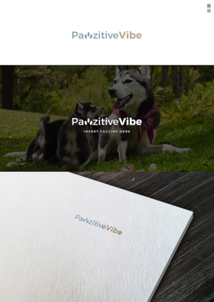 Logo Design by christianpoetoe for Pawzitive Vibe - ellro dist | Design: #18972926
