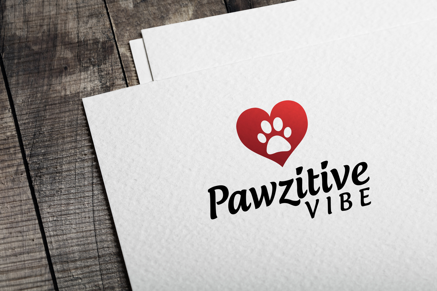 Logo Design by graphicsify for Pawzitive Vibe - ellro dist | Design: #19129636