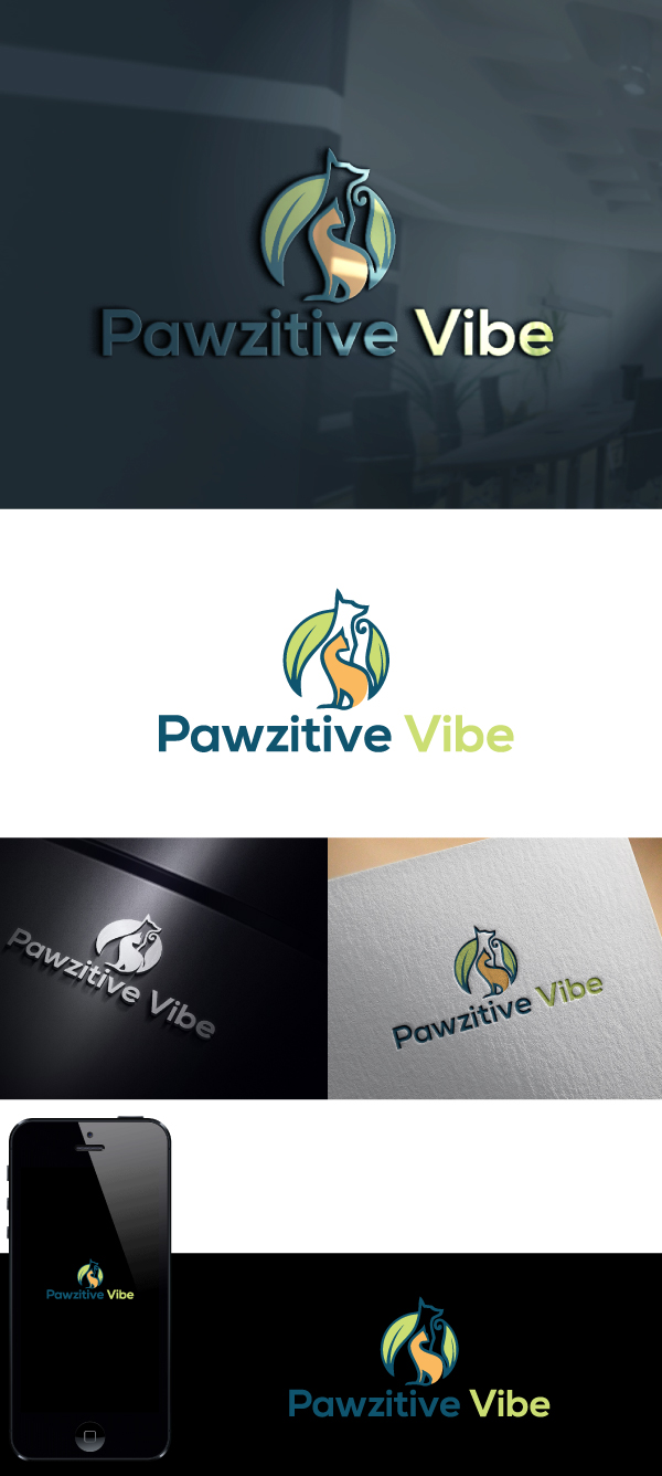 Diseño de Logo por h27 para Pawzitive Vibe - ellro dist | Diseño #18977171