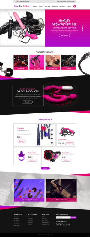 Web Design by pb for this project | Design: #18944849