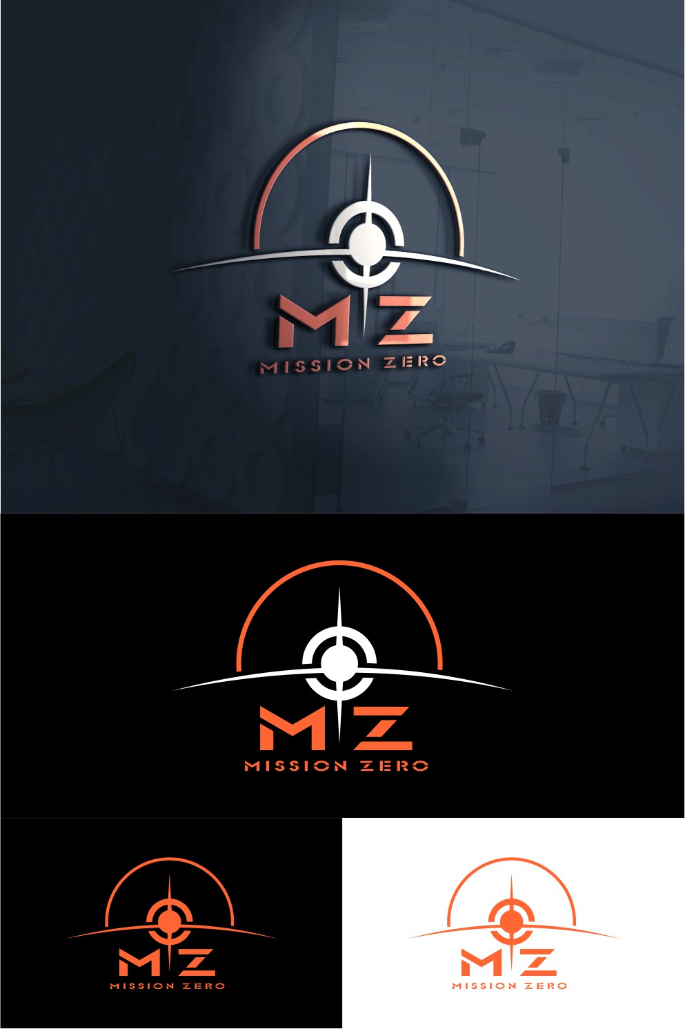 Logo Design by bojboga for Mission Zero | Design #18971082