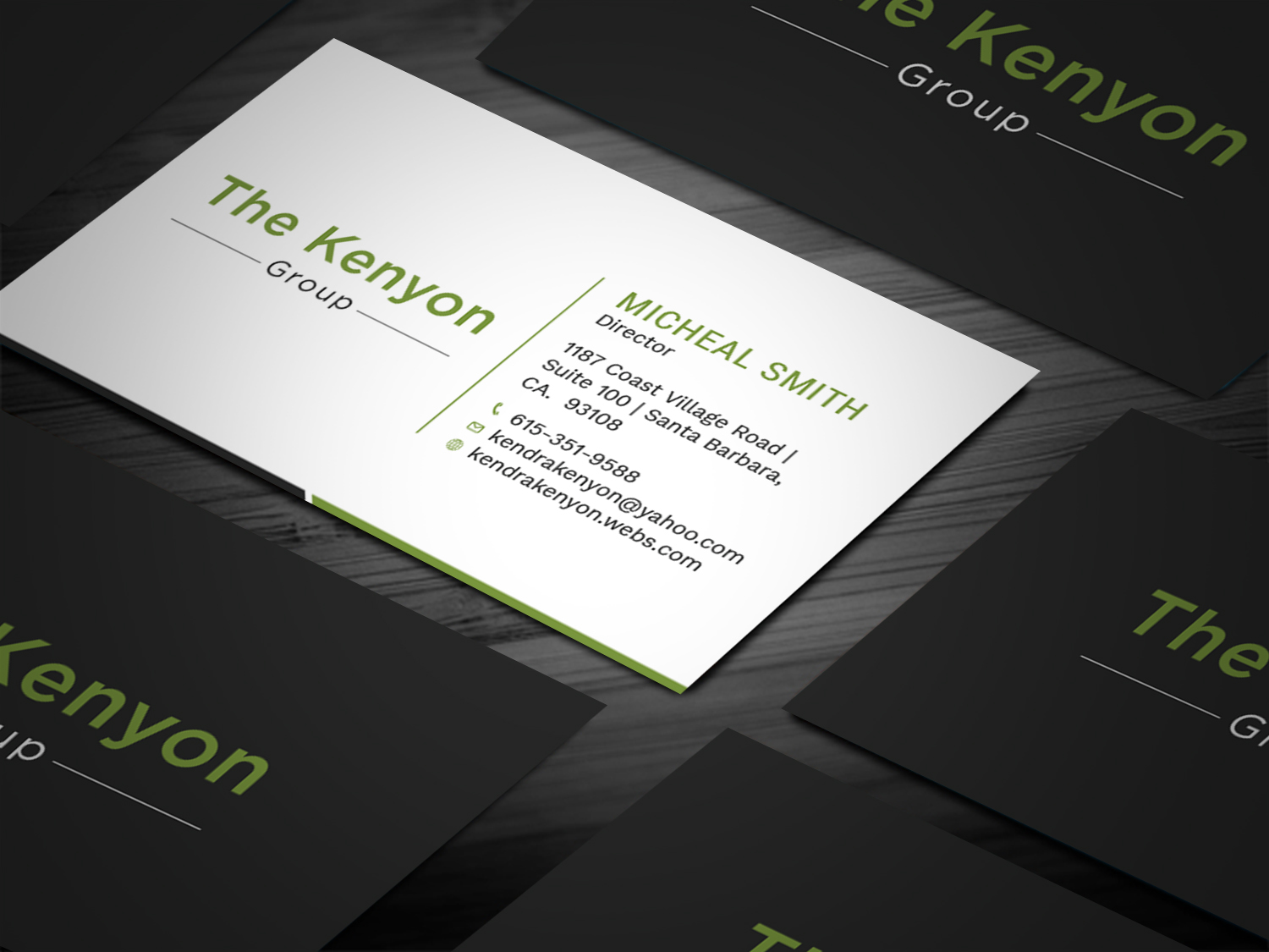 Design de Carte de Visite par Tripti Ranjan Gain pour ce projet | Design #18988144