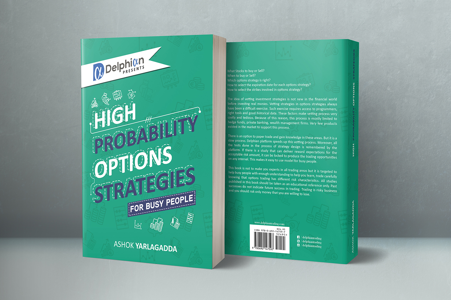 Buchumschlag Design von DigitalDesignArt für Delphian Trading | Design #19032060