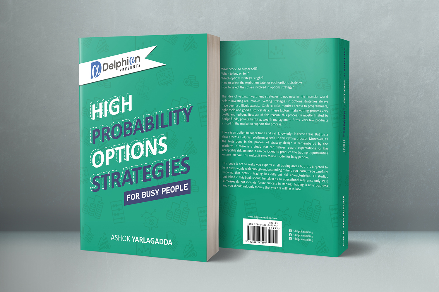 Book Cover Design by DigitalDesignArt for Delphian Trading | Design #19032061