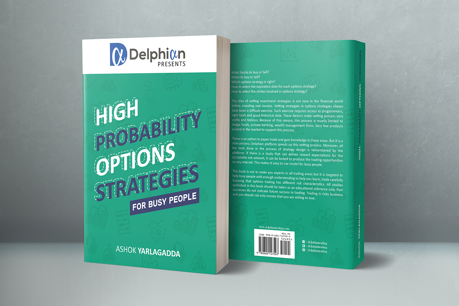 Book Cover Design by DigitalDesignArt for Delphian Trading | Design #19032062