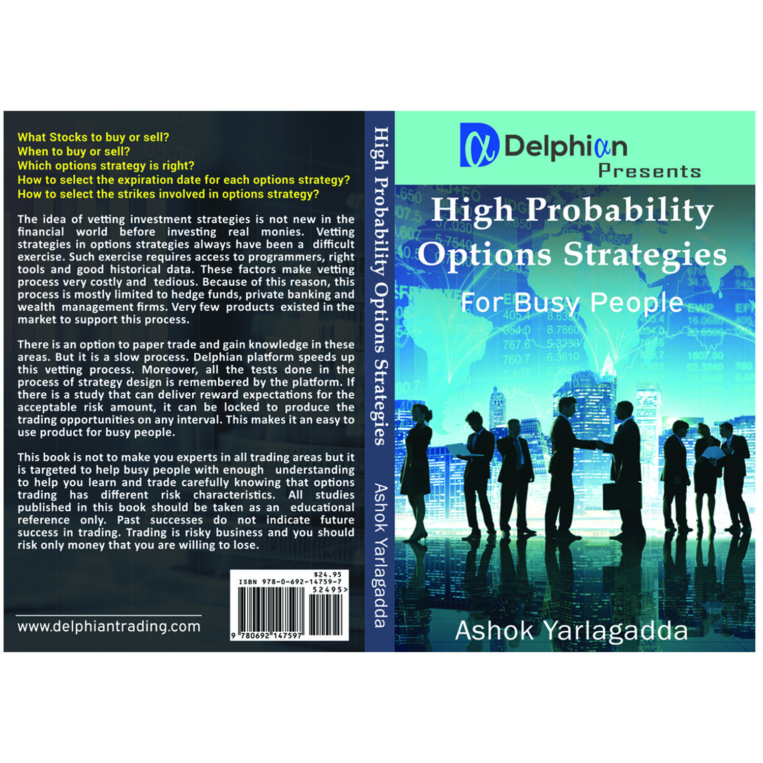Diseño de portada de libro por Muzahidulislam1 para Delphian Trading | Diseño: #19022562