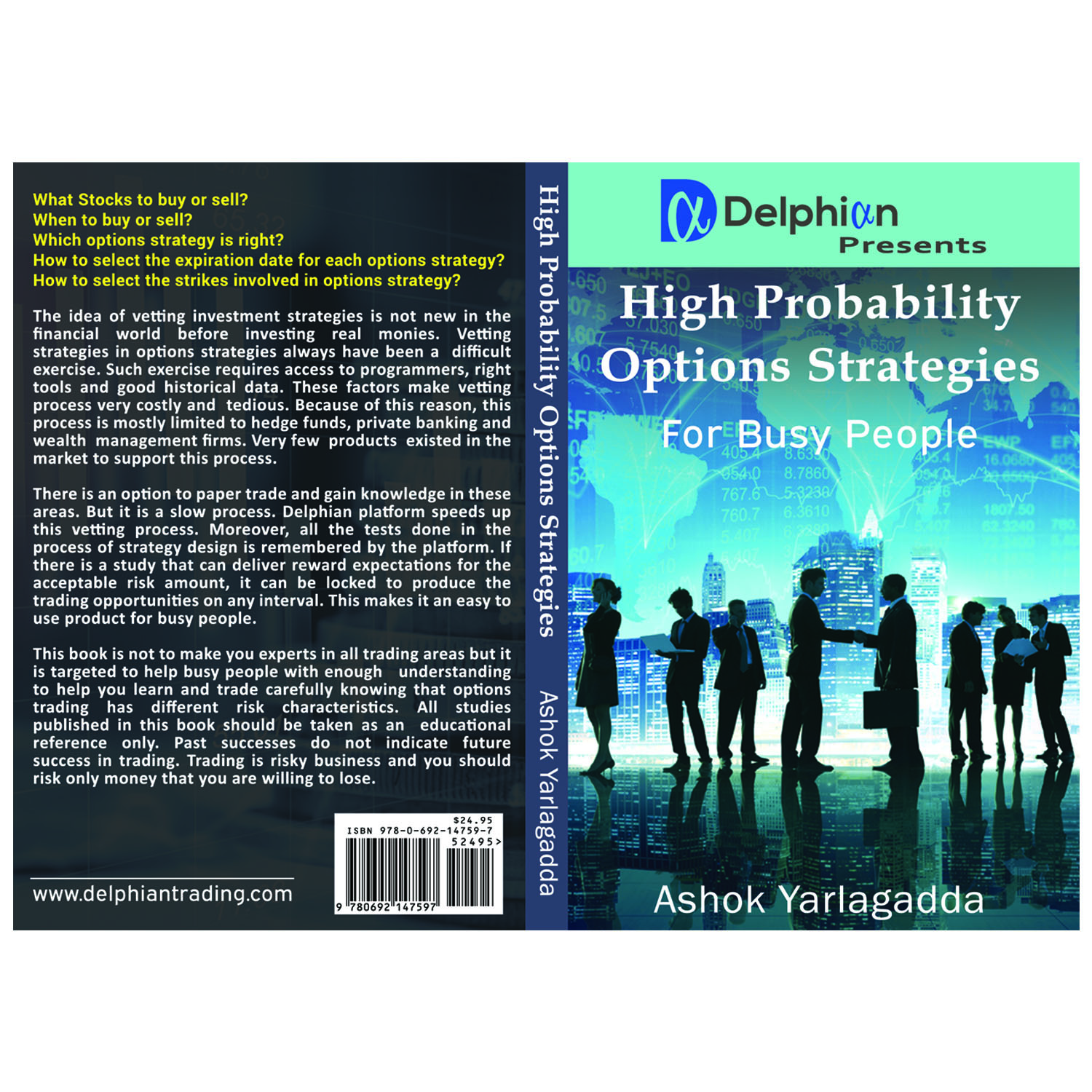 Book Cover Design by Muzahidulislam1 for Delphian Trading | Design #19022646