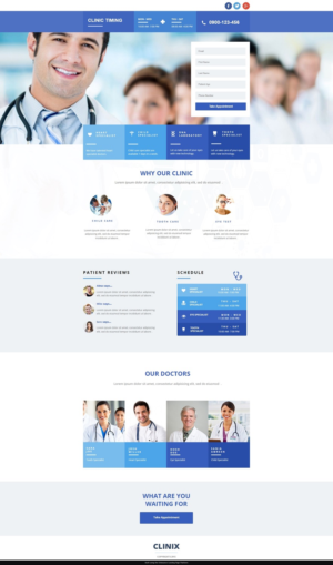Web Design by farins88 for Eye+Wellness | Design: #18997498