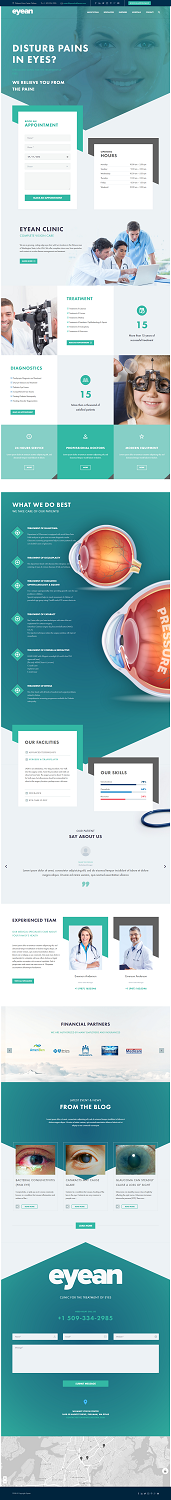 Web-Design von Pammi Sarty für Eye+Wellness | Design #18965665