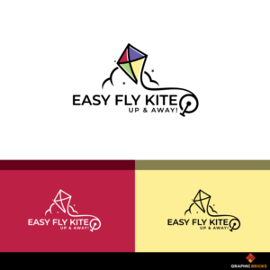 Easy Fly Kite, (tag line) up and away! | Logo-Design von Graphic Bricks