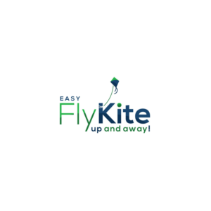 Easy Fly Kite, (tag line) up and away! | Logo Design by ecorokerz