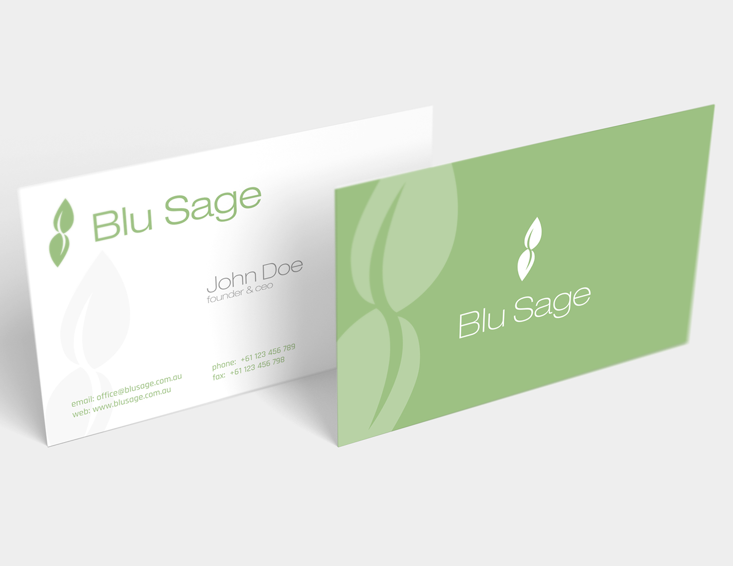Logo Design by Visifine for Blu Sage | Design #18947903