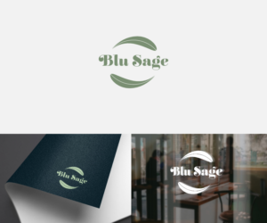 Blu Sage | Logo Design by Elizabeta