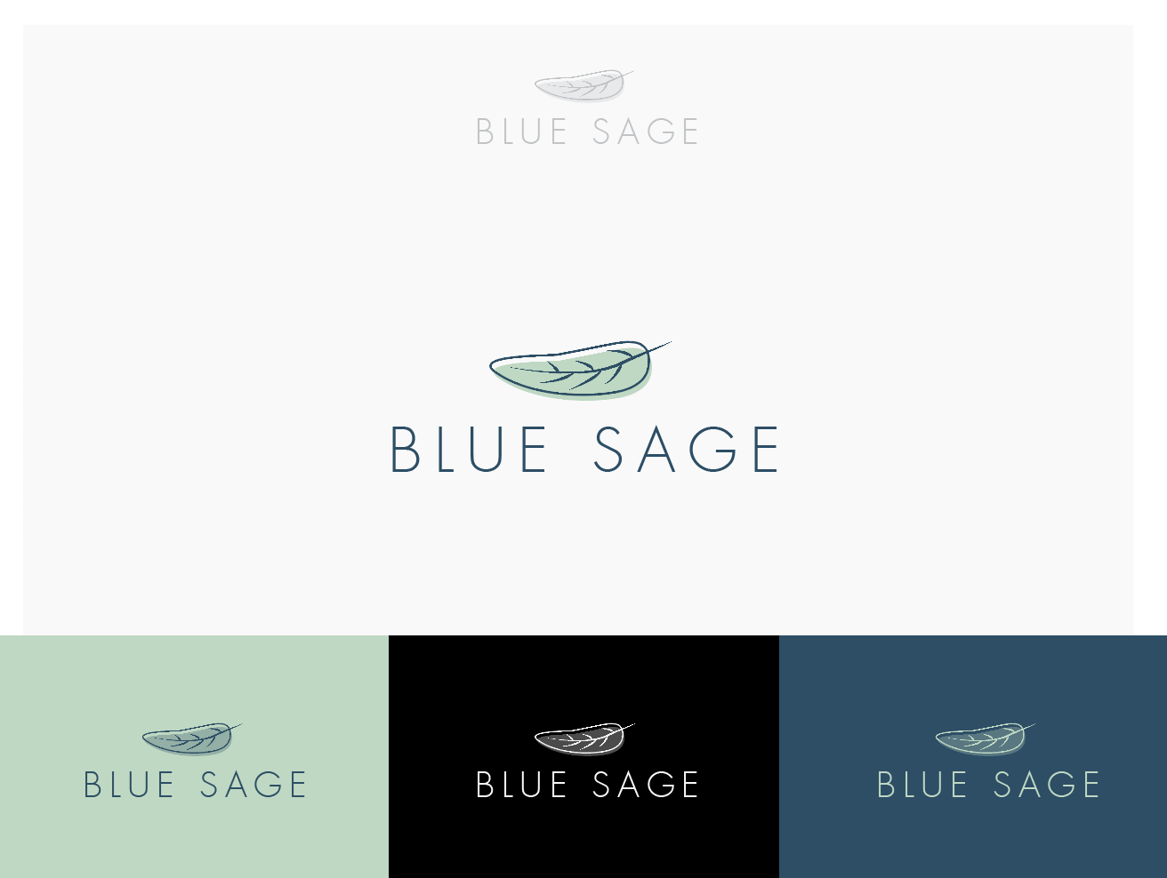 Logo Design by wonderland for Blu Sage | Design #18951389