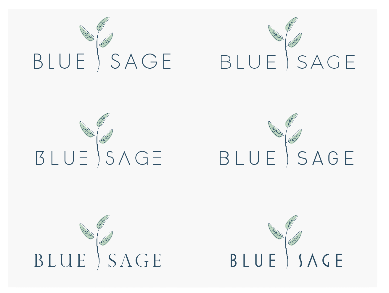 Logo Design by wonderland for Blu Sage | Design #18958100