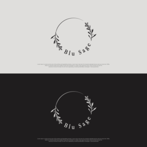 Blu Sage | Logo Design by sushsharma99