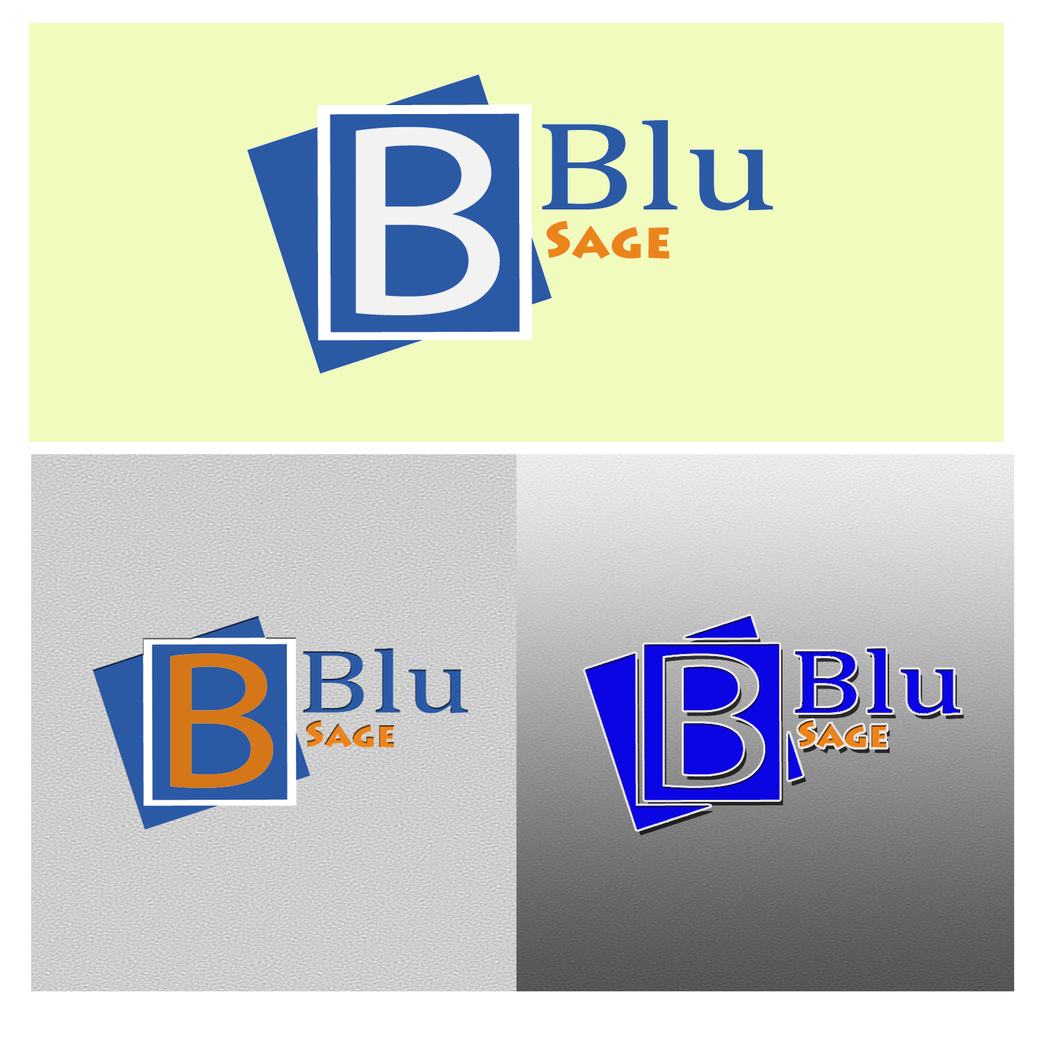 Logo Design by fathul661 for Blu Sage | Design #18955058