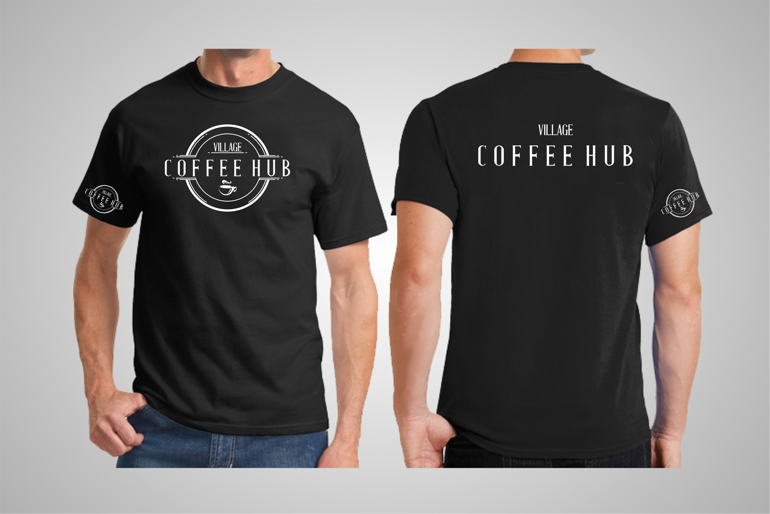 T-shirt Design by SKYdesign for Village Coffee Hub  | Design #18968711