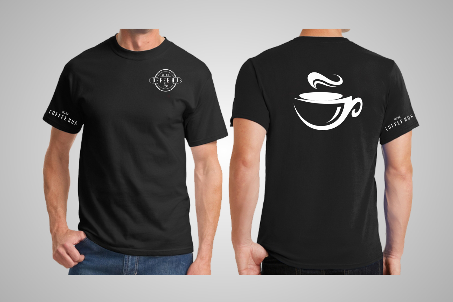 T-shirt Design by SKYdesign for Village Coffee Hub  | Design #18968718