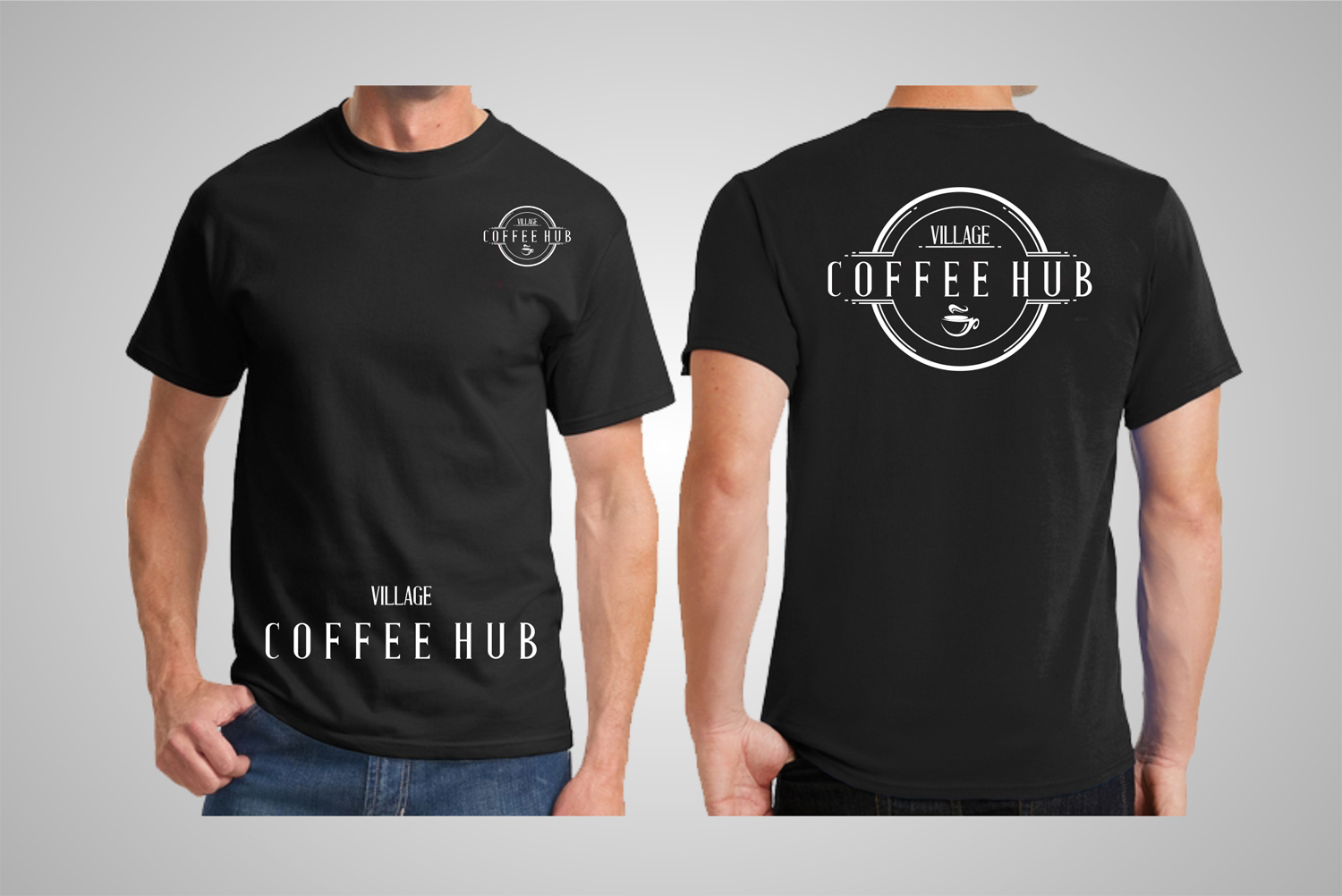 T-shirt Design by SKYdesign for Village Coffee Hub  | Design #18968728
