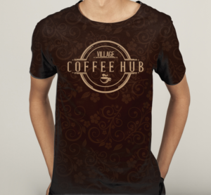 T-shirt Design by Kareem Afifi for Village Coffee Hub  | Design: #18945065