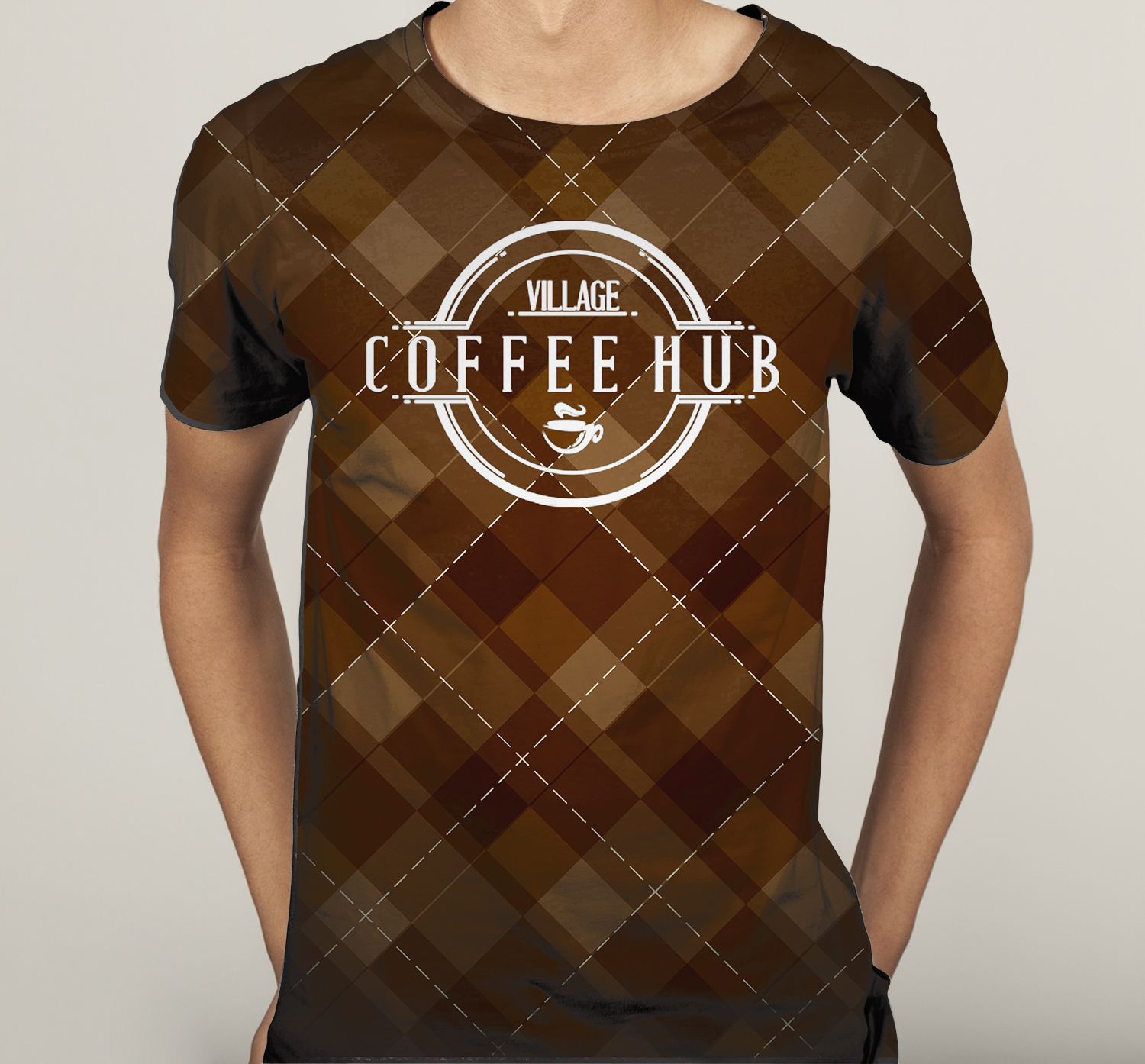 T-shirt Design by Kareem Afifi for Village Coffee Hub  | Design #18945072