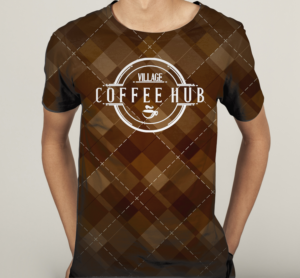 T-shirt Design by Kareem Afifi for Village Coffee Hub  | Design: #18945072