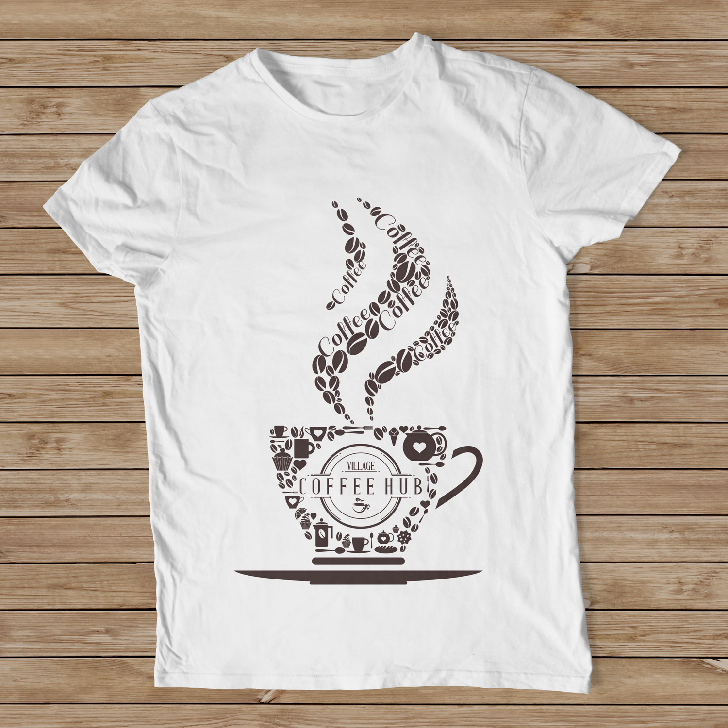 T-shirt Design by Hoang Le for Village Coffee Hub  | Design #18944706
