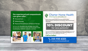 Charter Home Health Newspaper ad | Design Annonce  par aspiremedia