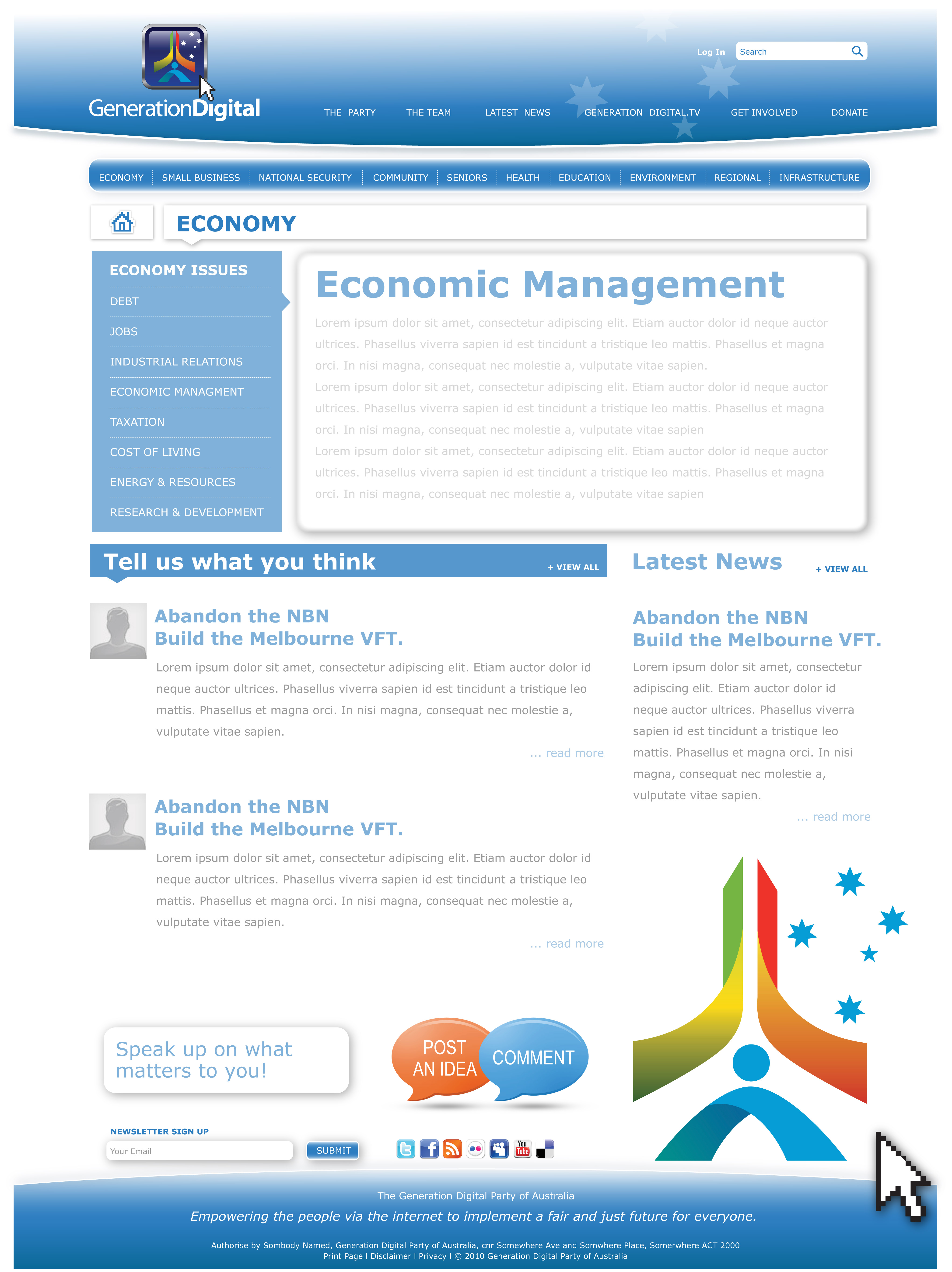 Web-Design von design junky für Intermine.com.au Pty Ltd | Design #52268