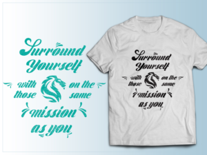 Awesome typography tee for an entrepreneur needed! | T-shirt Design by Tomi and Edó